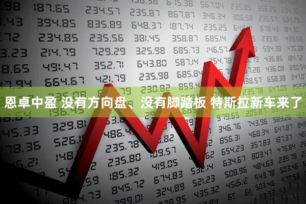 恩卓中盈 没有方向盘、没有脚踏板 特斯拉新车来了
