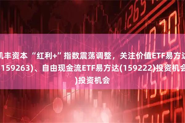 凯丰资本 “红利+”指数震荡调整，关注价值ETF易方达(159263)、自由现金流ETF易方达(159222)投资机会