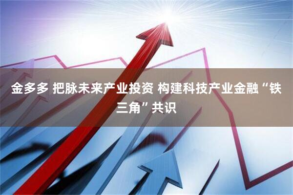 金多多 把脉未来产业投资 构建科技产业金融“铁三角”共识