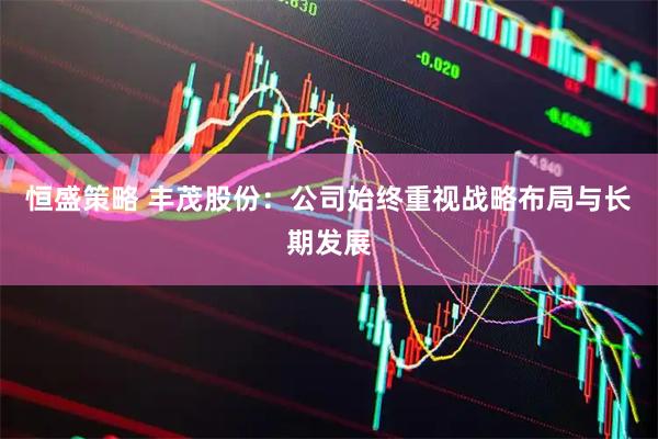 恒盛策略 丰茂股份：公司始终重视战略布局与长期发展