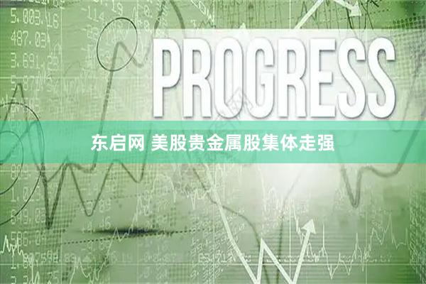 东启网 美股贵金属股集体走强